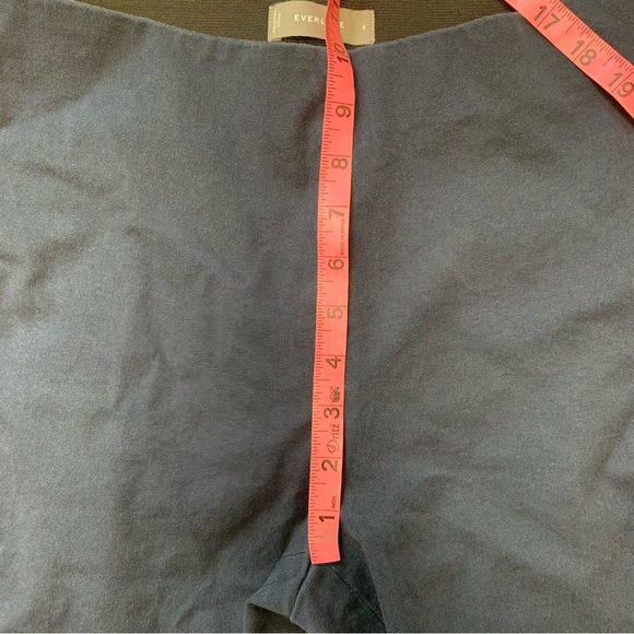 Everlane Blue Curvy Fit Slim Leg Trouser Pants - Picture 3 of 9